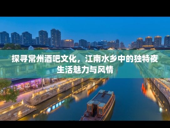 探寻常州酒吧文化，江南水乡中的独特夜生活魅力与风情