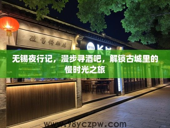 无锡夜行记，漫步寻酒吧，解锁古城里的慢时光之旅