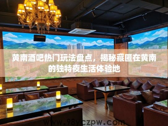 黄南酒吧热门玩法盘点，揭秘藏匿在黄南的独特夜生活体验地