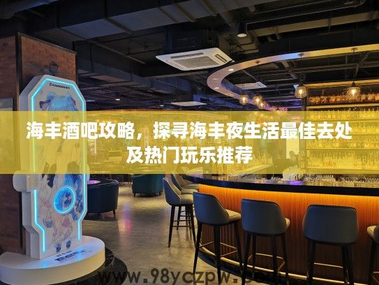 海丰酒吧攻略，探寻海丰夜生活最佳去处及热门玩乐推荐