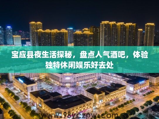 宝应县夜生活探秘，盘点人气酒吧，体验独特休闲娱乐好去处
