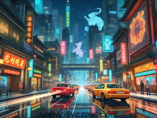 车水马龙映生肖，揭秘繁华街景中的生肖奥秘与历史文化