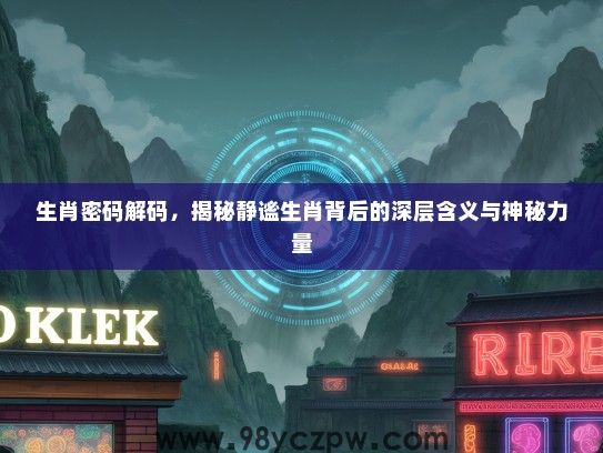 生肖密码解码，揭秘静谧生肖背后的深层含义与神秘力量