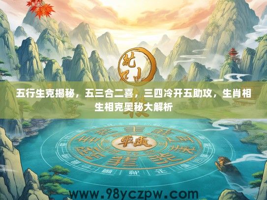 五行生克揭秘，五三合二喜，三四冷开五助攻，生肖相生相克奥秘大解析