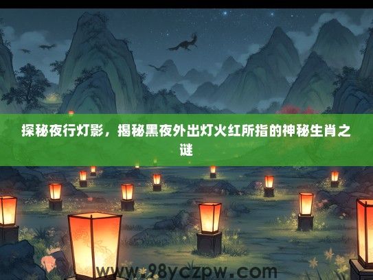 探秘夜行灯影，揭秘黑夜外出灯火红所指的神秘生肖之谜