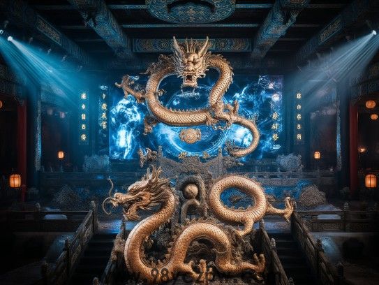揭秘东宫龙腾，生肖风云中权指巅峰的传奇生克之谜